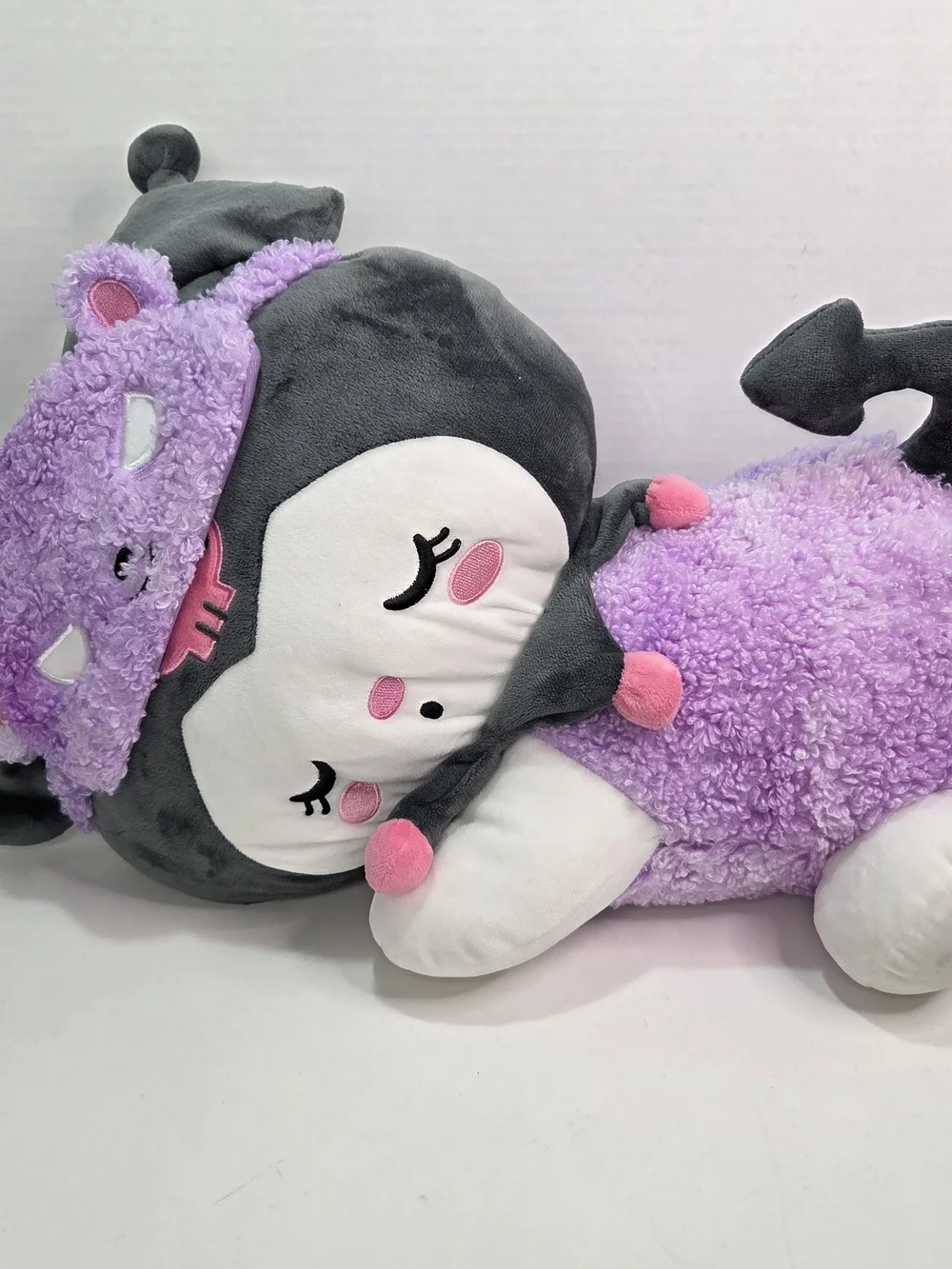 Hello Kitty and Friends Kuromi Large Plush Purple Pajama Sleepy Plush 24